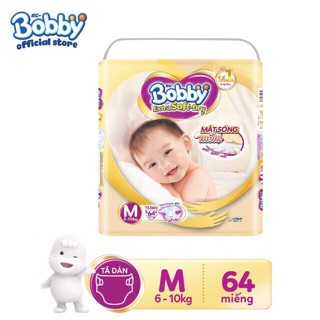 Tã dán Bobby Extra Soft Dry size S - 74 miếng
