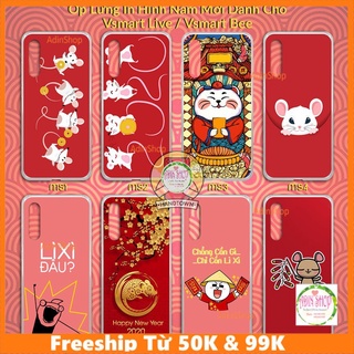 Ốp lưng tết Vsmart Live in hình Tết con chuột 2020