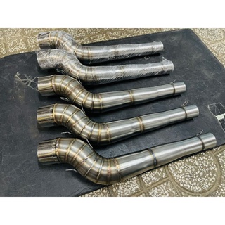 Co nối, khúc cong cổ 2 khúc vân TITAN gắn mọi loại xe