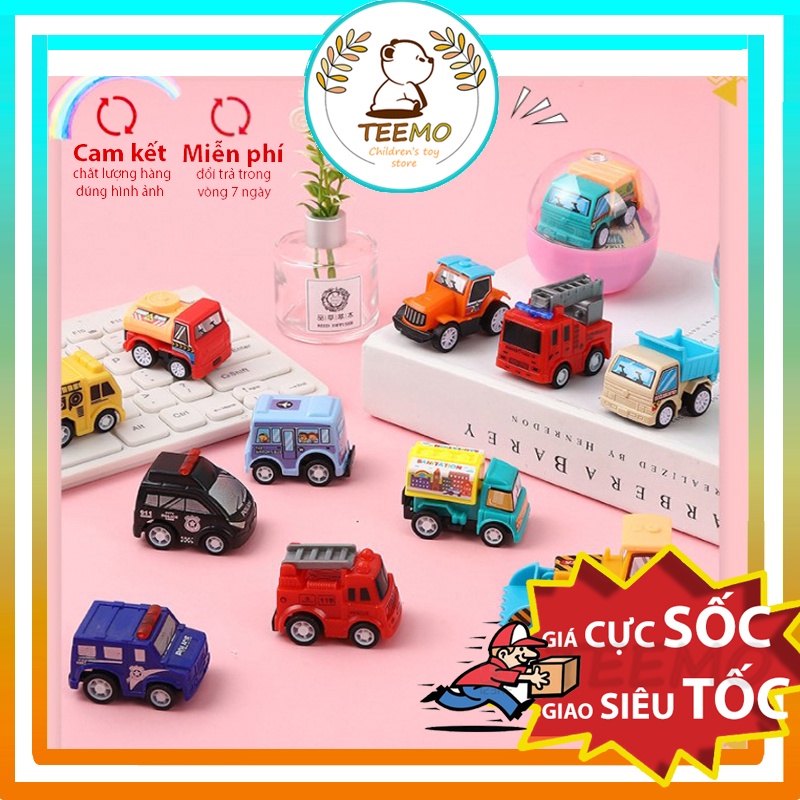 Xe đồ chơi cho bé 2 tuổi trẻ em cao cấp mini chủng loại ngẫu nhiên XE-04