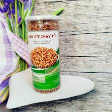 [SALE SỐC] GẠO LỨC CHÁY TỎI - ĂN LIỀN - ĂN LÀ GHIỀN