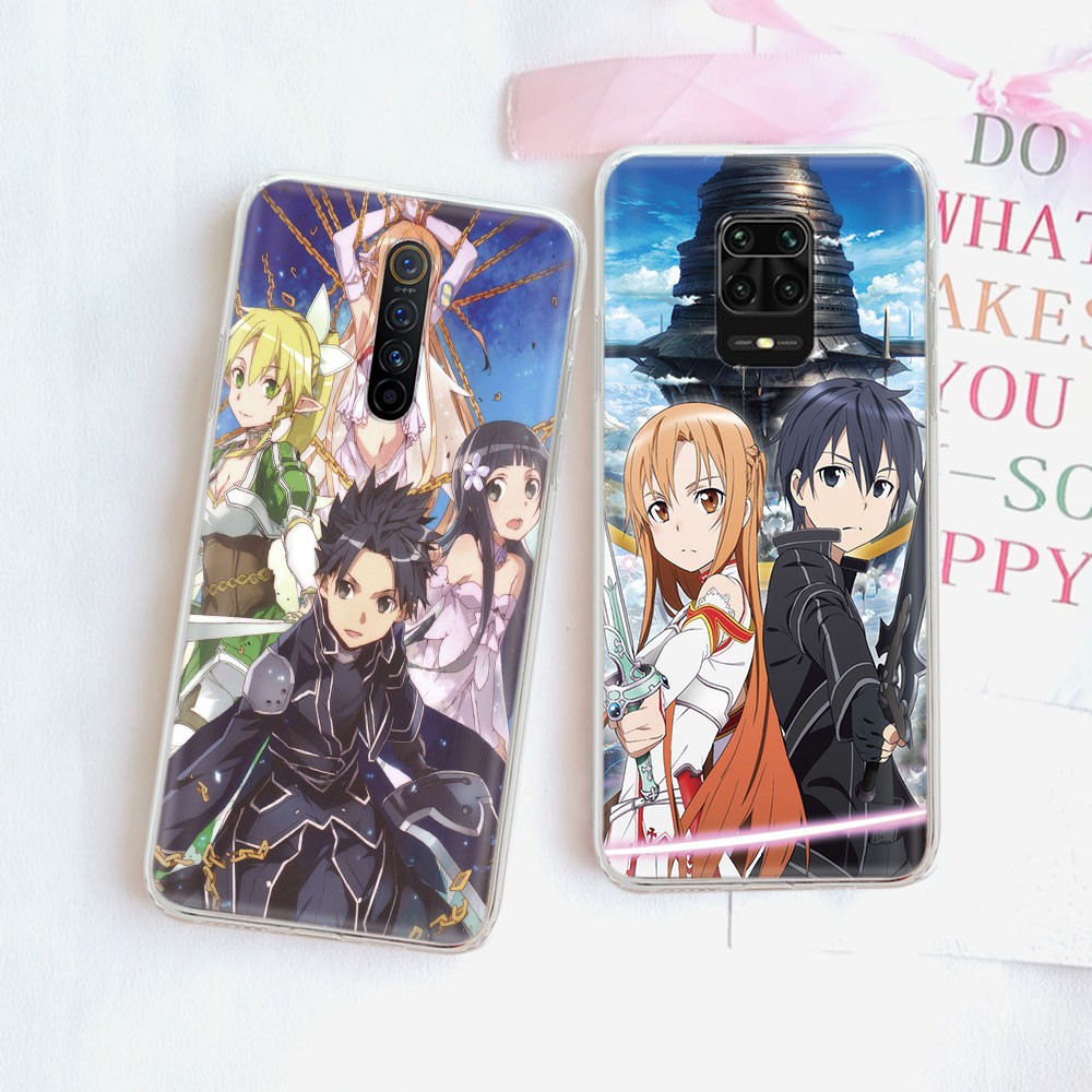 Ốp Điện Thoại Trong Suốt Họa Tiết Sword Art Online Ty133 Cho Vivo Y5s Y51s Y69 Y70s Y85 Y89 V3 Max V5 V5s V19 Neo U3 Nex 3