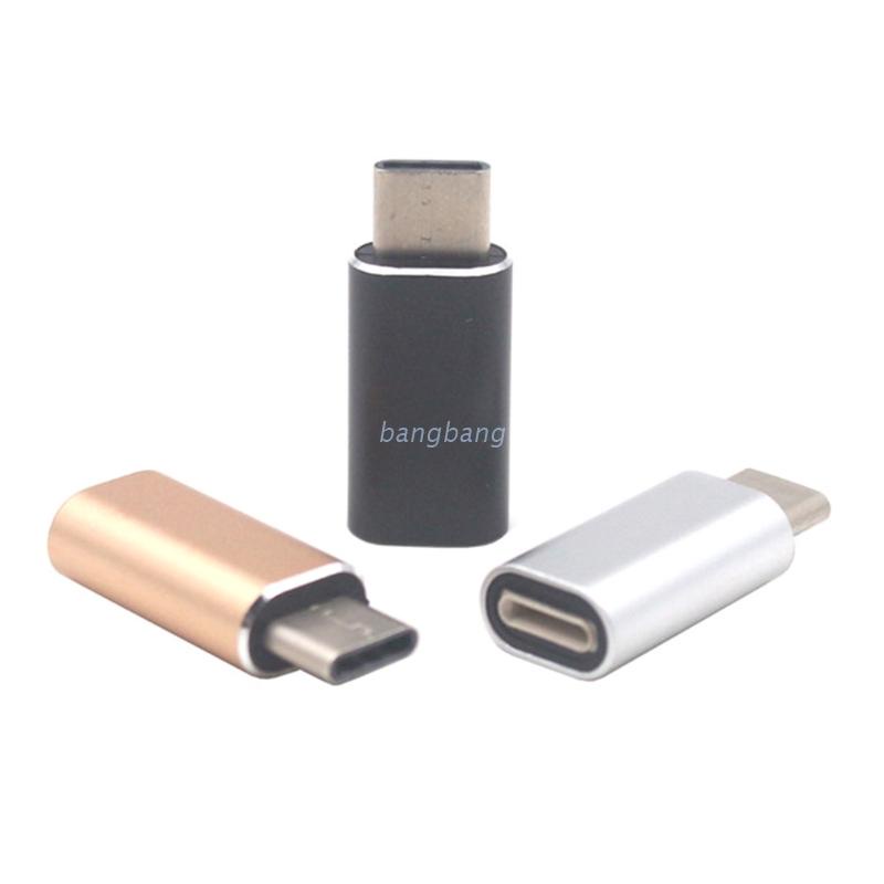 Đầu chuyển đổi cổng  lỗ cắm sang Type C 30.6x10.8x6.4mm nhỏ gọn tiện lợi