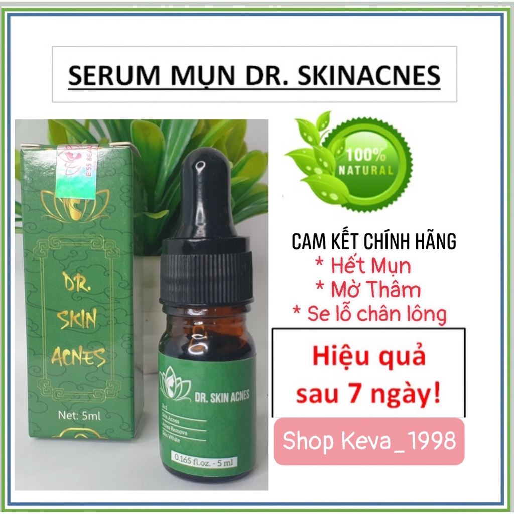 (cam kết chính hãng) SERUM XÓA MỤN THÂM DR.SKINACNES ( Dr.skin acnes )