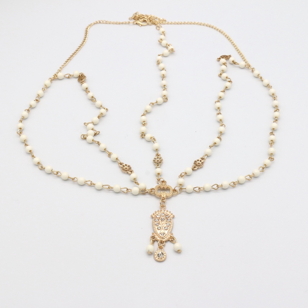 Trang sức trang trí trán đính đá phong cách bohemian thời trang thanh lịch đẹp mắt cho nữ