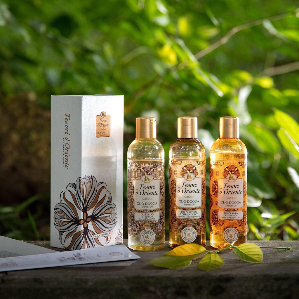 Tinh dầu tắm Tesori d'Oriente Argan và Cyperus - Argan & Cyperus Oils 250ml | BigBuy360 - bigbuy360.vn