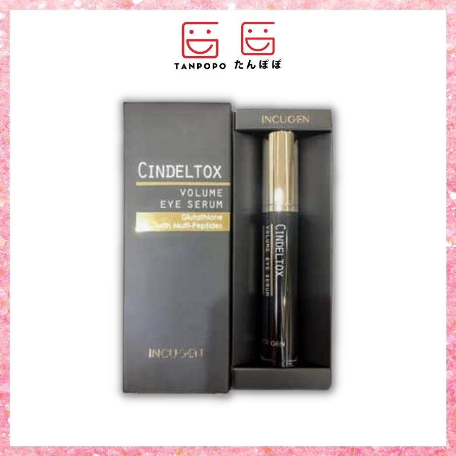 [Có sẵn] Thanh lăn tinh chất dưỡng mắt Cindel Tox Volume Eye Serum 15ml