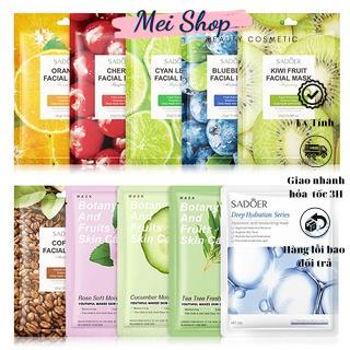 Mặt Nạ Trái Cây SADOER Plant Fruit Facial Mask Dưỡng Ẩm