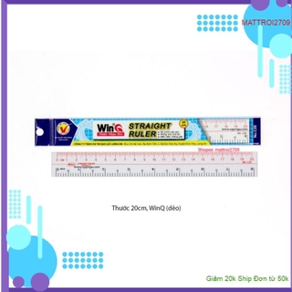 [Rẻ Vô Địch] Thước WinQ (dẻo) dài 15cm