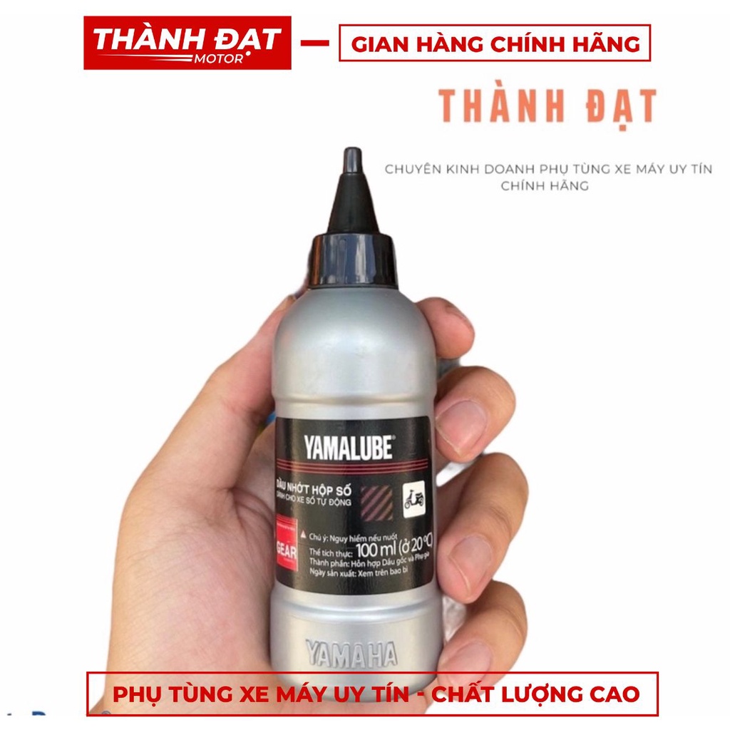 Dầu nhớt hộp số ( nhớt láp ) chính hãng Yamaha GEAR Automatic 100ml dành cho xe tay ga Yamaha