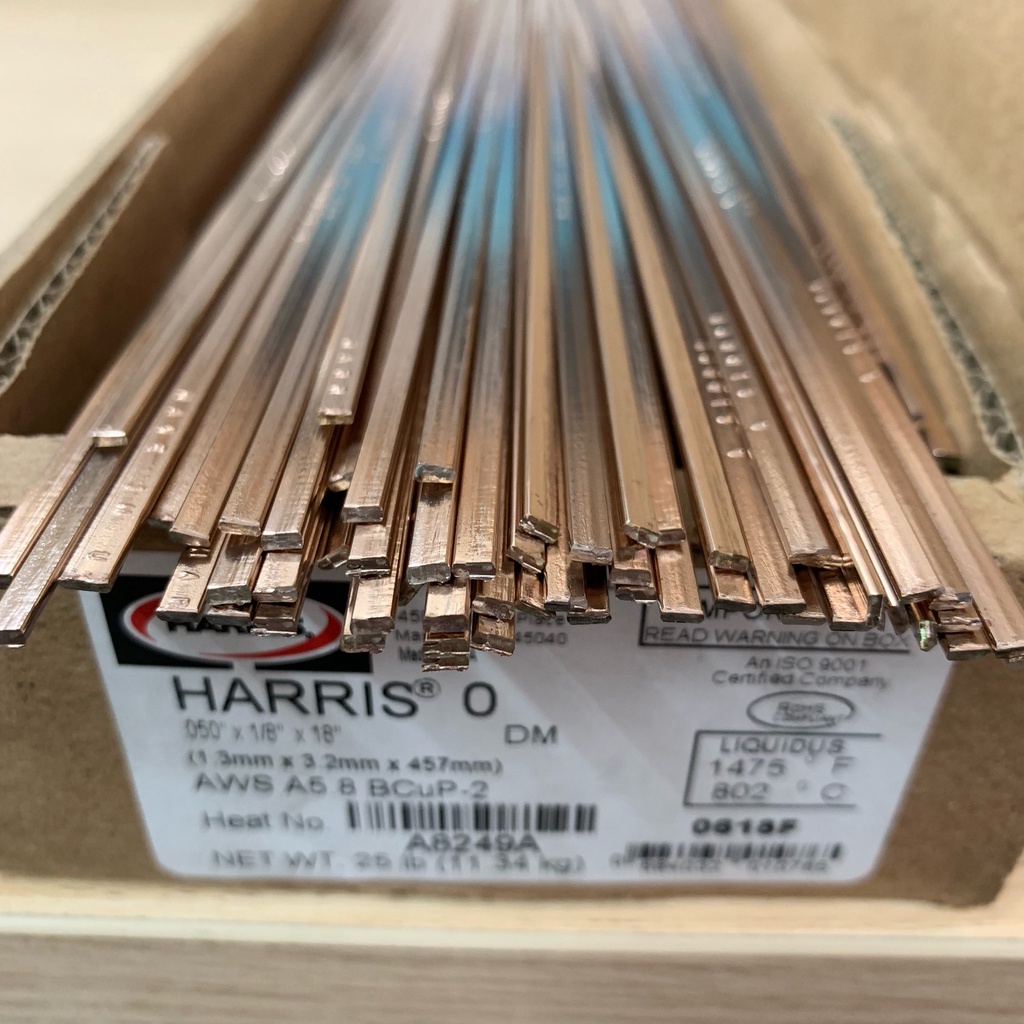 Que hàn đồng bạc Harris Made in USA Mỹ - Que hàn ống đồng Que hàn bạc