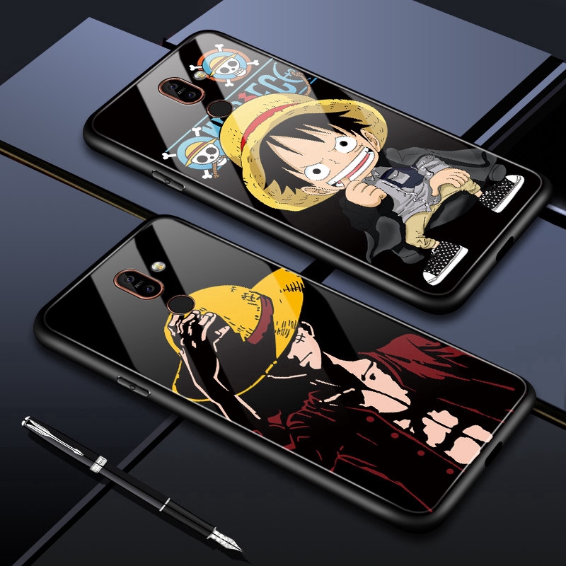 Nokia X6 X7 6.1 Plus 7.1 Plus 7 Plus 8.1 3.1 Plus For Phone Case Anime One Piece Luffy Hard Casing