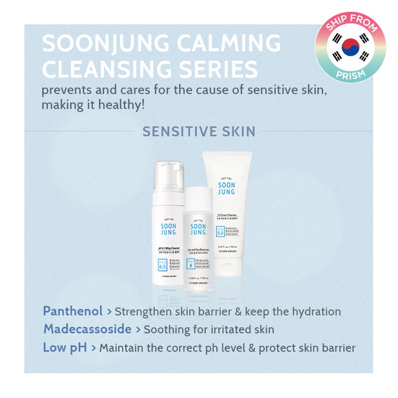 (Hàng Mới Về) Sữa Rửa Mặt Etude House Soonjung Ph 5.5 Foam Ph 6.5 | BigBuy360 - bigbuy360.vn