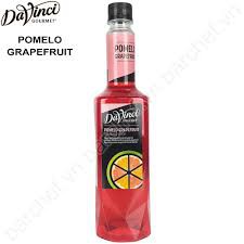 Siro DaVinci Gourmet bưởi hồng 750ml