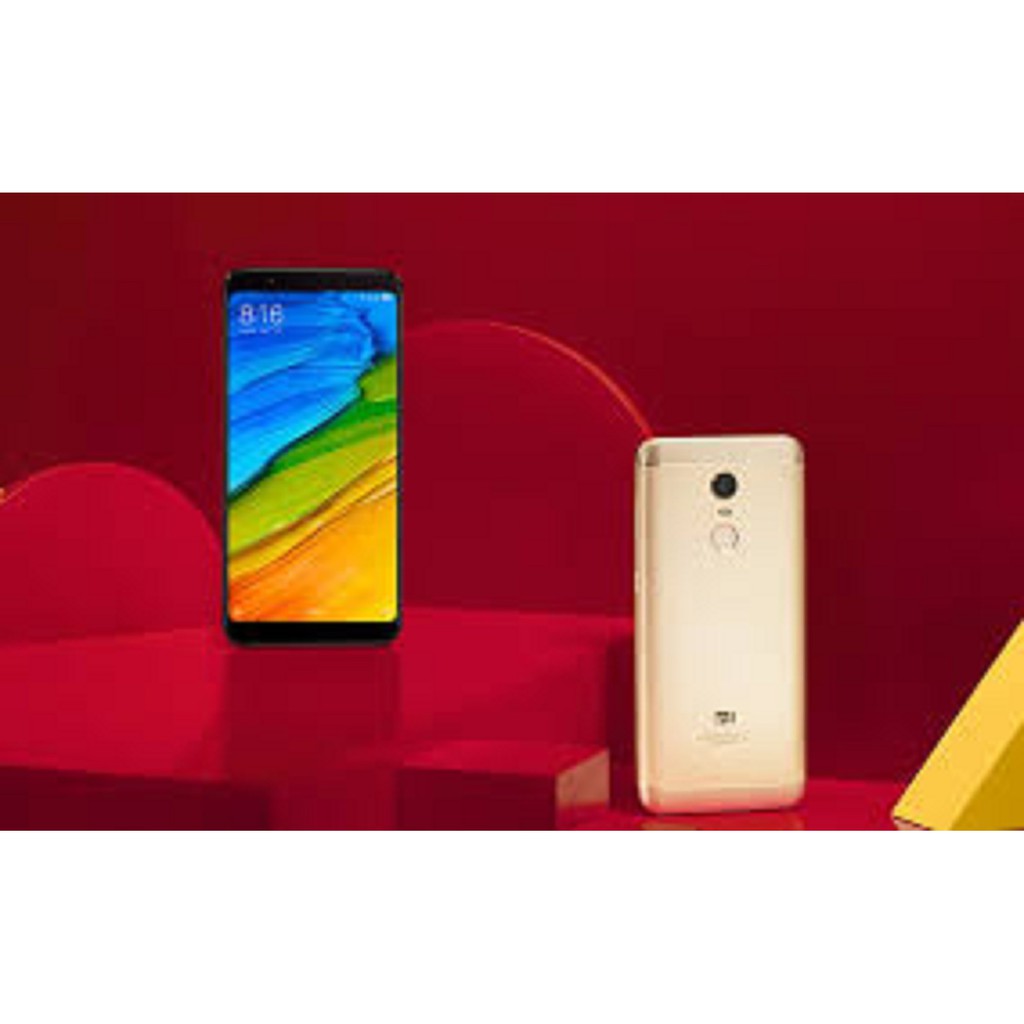 [Mã 159ELSALE hoàn 7% đơn 300K] điện thoại Xiaomi Redmi 5 Plus 2sim ram 4G/64G mới - Có Tiếng Việt (Màu vàng)