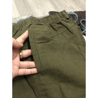 Quần short kaki lửng