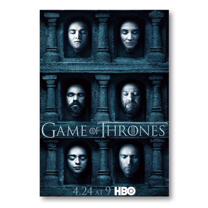 Poster phim Game of Thrones trang trí nội thất