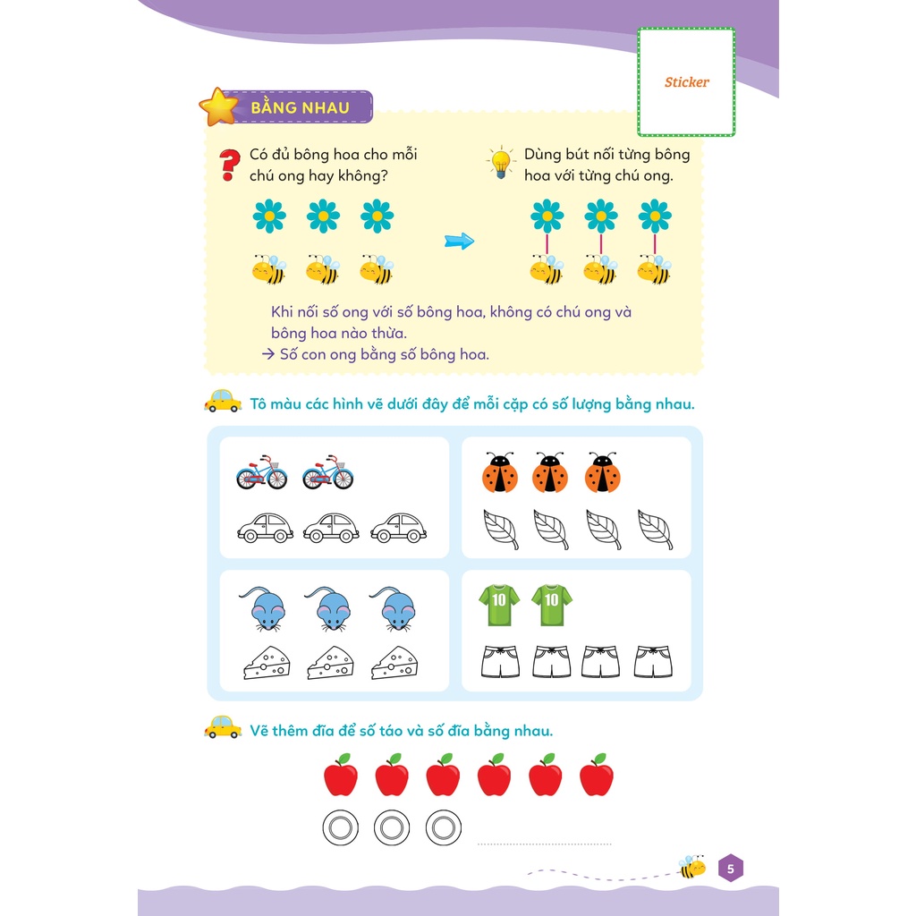 Sách Hello Chào Lớp 1 - Toán Tư Duy