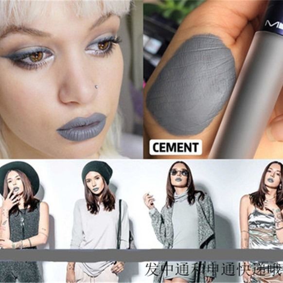 Son kem lì màu nâu đậm không phai phong cách Âu Mỹ màu nâu đậm / đen