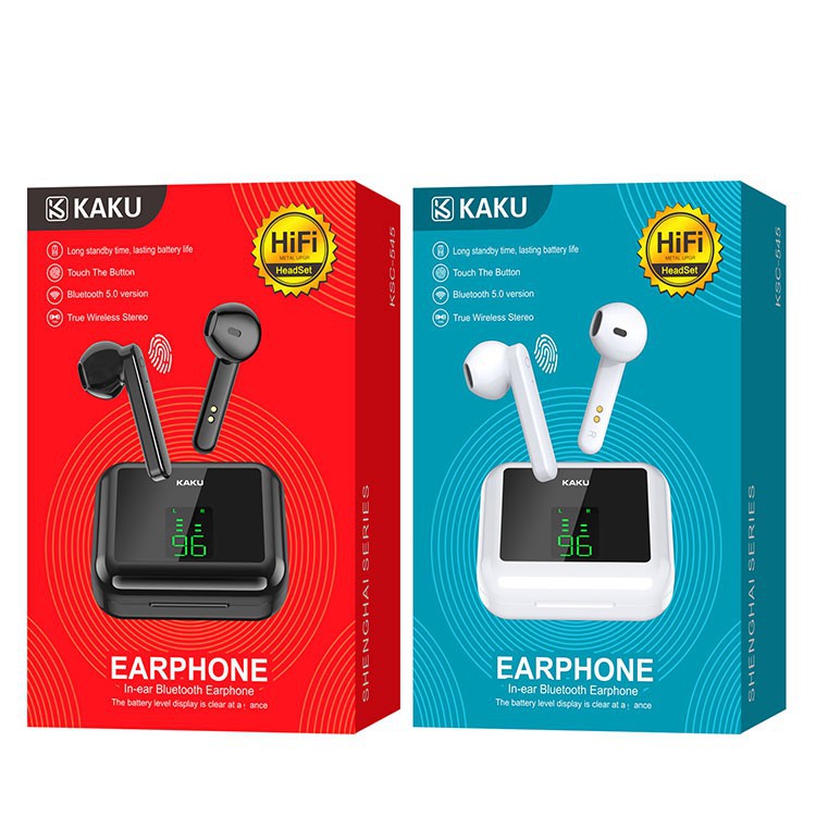 [Mã 2404EL10K giảm 10K đơn 20K] Tai nghe bluetooth KAKU mã KSC-545 - BH 12 tháng