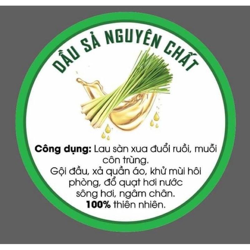 Tinh dầu xả chanh thủ công 500ml cho khách sỉ