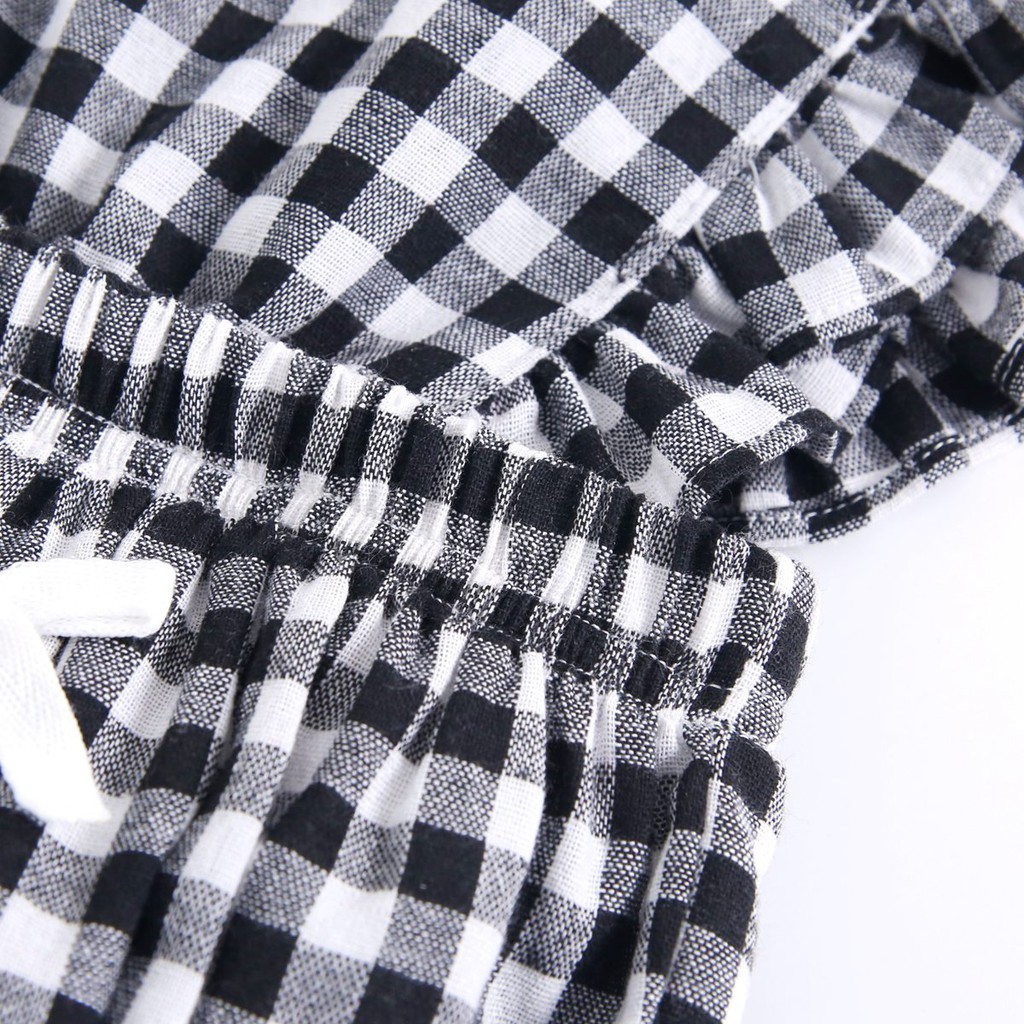 Set áo thun kèm quần yếm Sanlutoz chất liệu cotton thời trang mùa hè cho bé gái