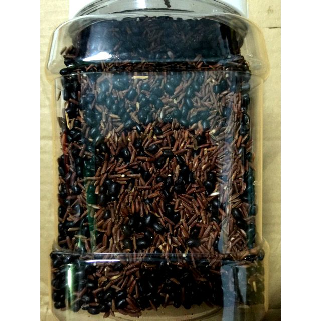 Combo 5kg gạo lứt đậu đen rang