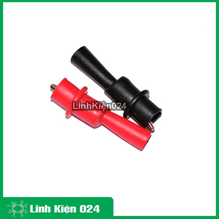 Bộ 2 đầu chuyển que đo đồng hồ sang kẹp cá sấu 1000V/10A