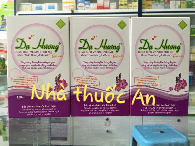 Dung dịch vệ sinh phụ nữ Dạ Hương tím