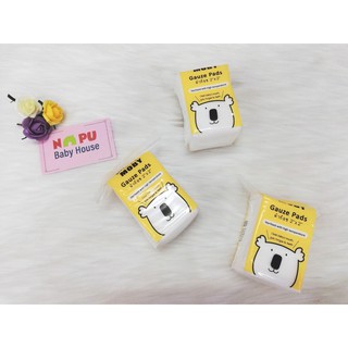 Gạc rơ lưỡi Moby chính hãng 50 miếng 5*5cm