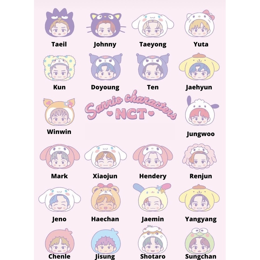 Cốc Tái Sử Dụng SANRIO NCT || Cốc Sanrio NCT