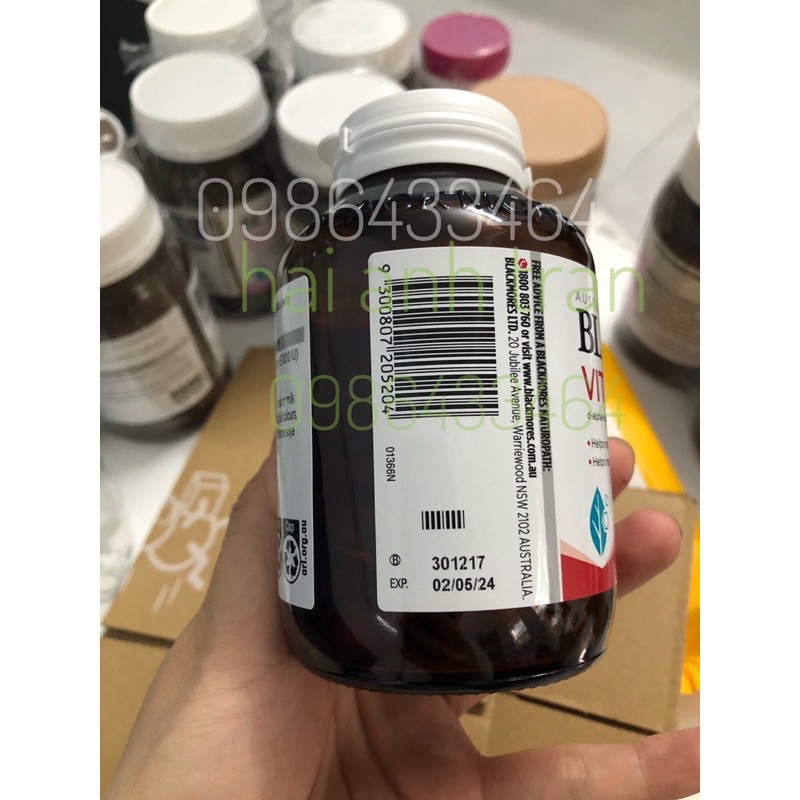 Viên uống Natural Vitamin E 1000IU Blackmores | BigBuy360 - bigbuy360.vn