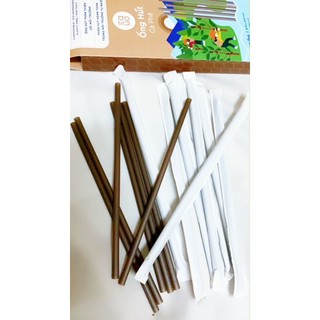 Ống Hút Cà Phê Tự Nhiên Có Bọc Giấy 6x200mm Đa Dụng Mùi Thơm Nhẹ Tái Sử Dụng Mua Nhiều Giảm Giá