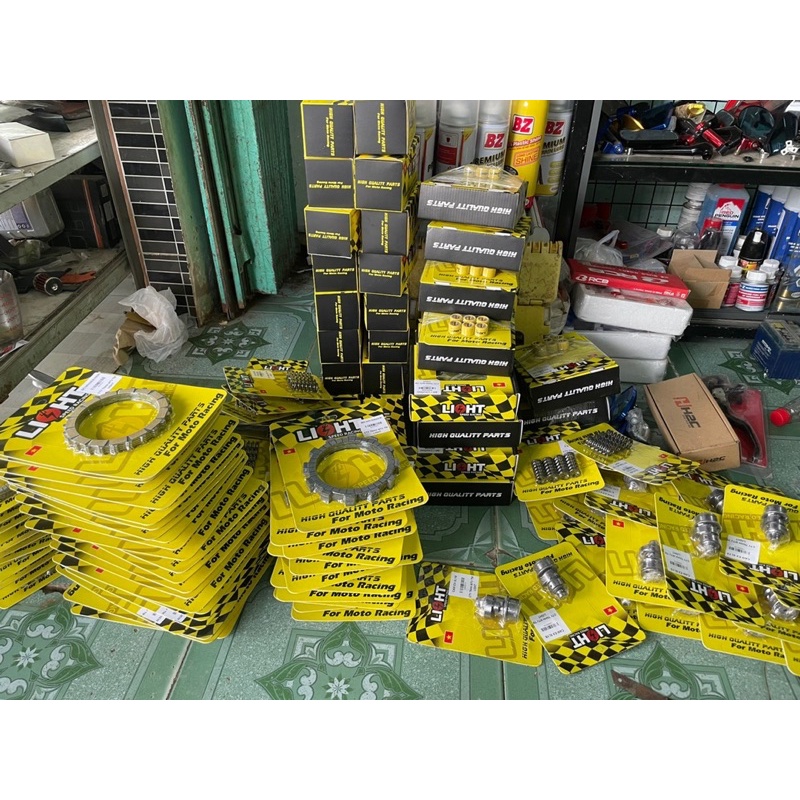 Bố Lò Xo Lá Sắt Light các Dòng xe độ