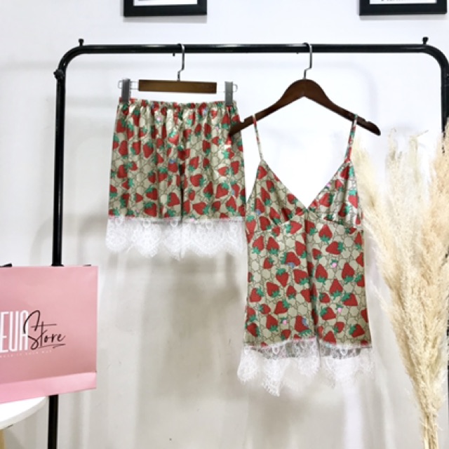 Bộ lụa 2 dây 015 | BigBuy360 - bigbuy360.vn