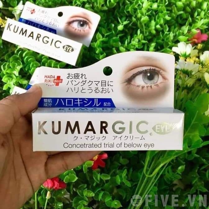 Kem Kumargic Eye 20g của Nhật Hỗ Trợ Cải Thiện Thâm Quầng Mắt