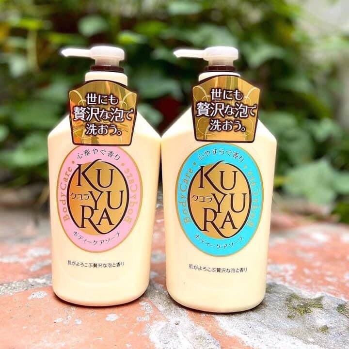 Sữa Tắm Kuyura Shiseido Nhật Bản 450ML - SỮA TẮM TRẮNG DA - hangxachtaybaoanshop