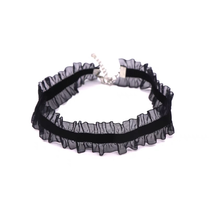 Vòng Cổ Choker Bằng Ren Phong Cách Hàn Quốc Thời Trang Đơn Giản
