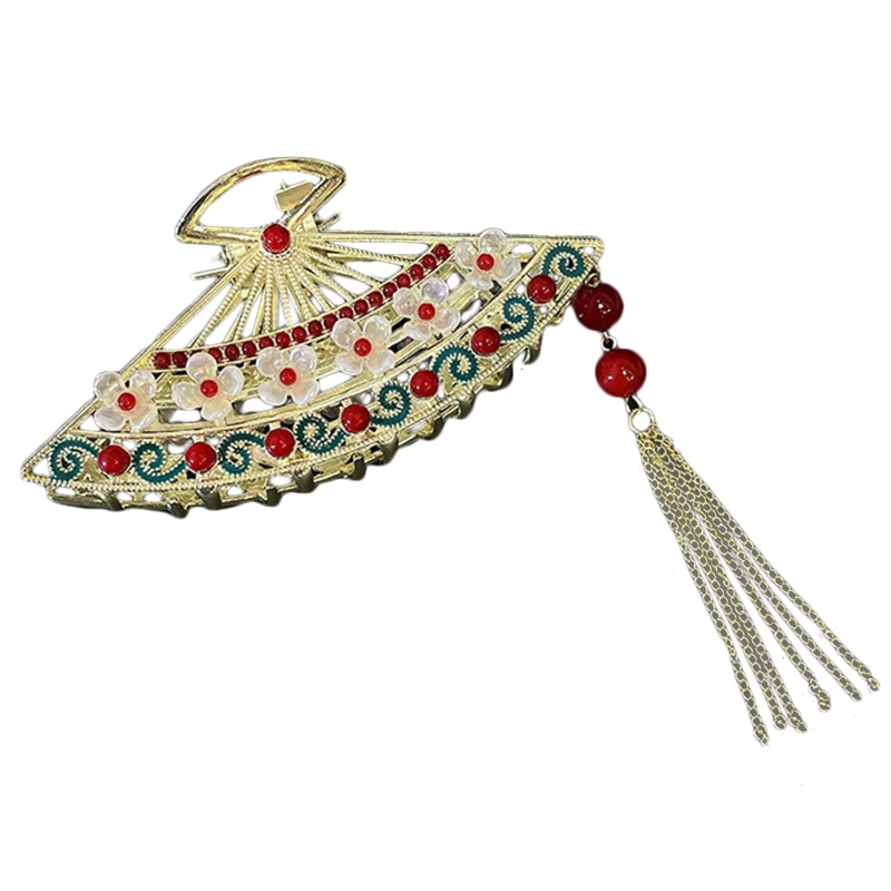 Kẹp Tóc Càng Cua Chống Trượt Phong Cách Trung Hoa