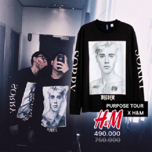 Áo H&M x Justin Bieber chính hãng shipped UK | BigBuy360 - bigbuy360.vn