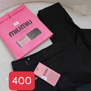 quần legging hộp Miumiu