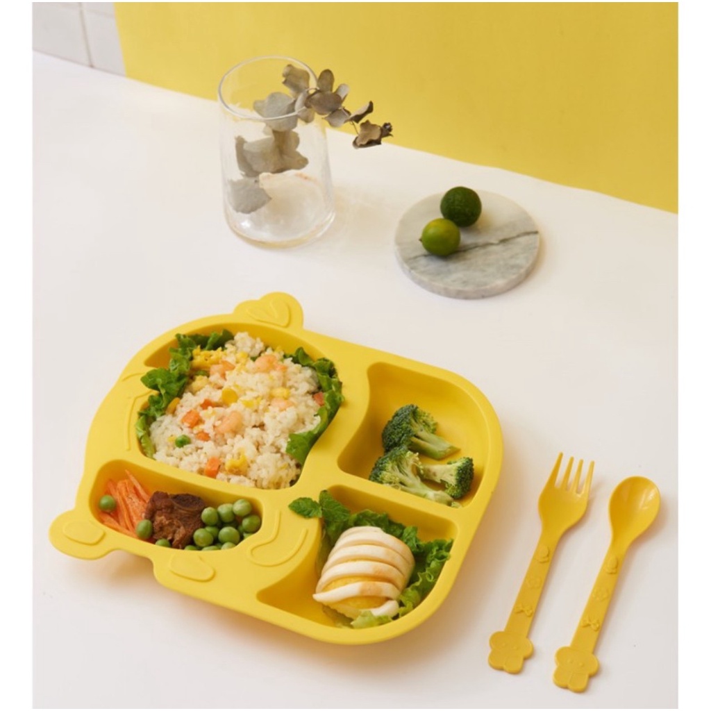 KHAY ĂN DẶM CAO CẤP ĐỦ MÓN CHO BÉ