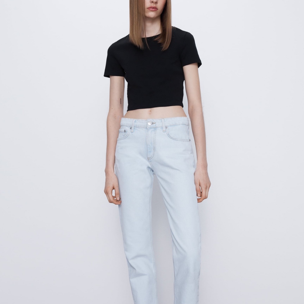 Áo croptop nữ  -  Áo CROPTOP dễ mặc dễ mix  - Hàng may đo bán sẵn - THE BEAR -MS17