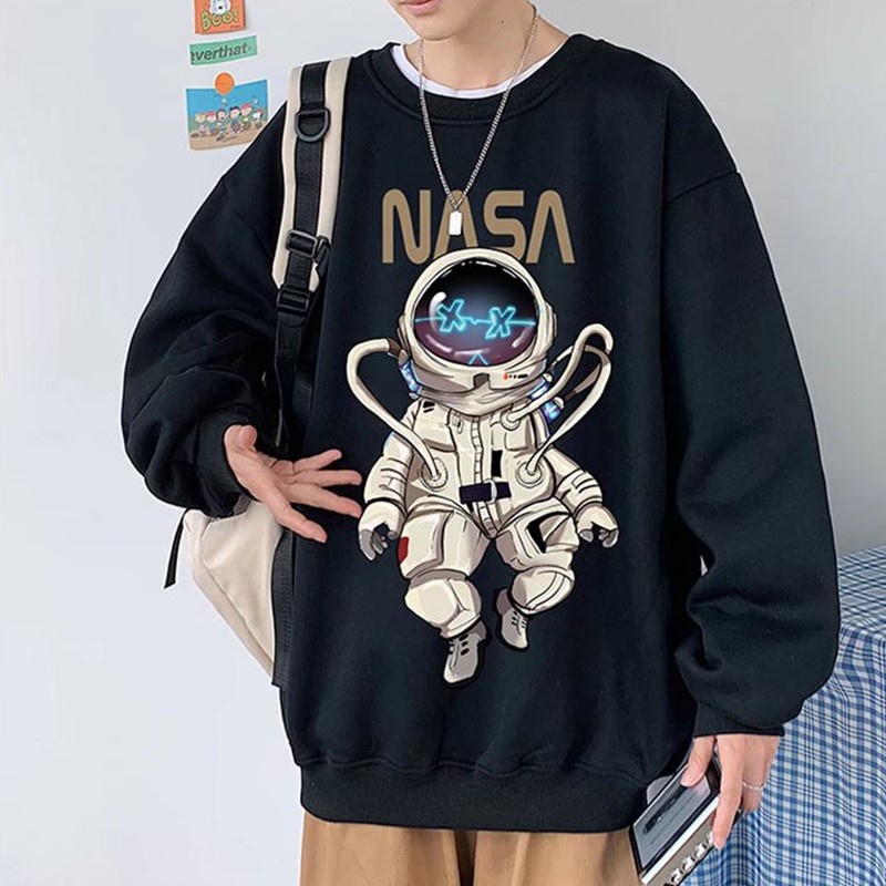 Áo sweater nam nữ unisex form rộng khoác đôi len nỉ ngoại local brand đẹp cặp đôi ulzzang hàn quốc dày mịn chống nắng