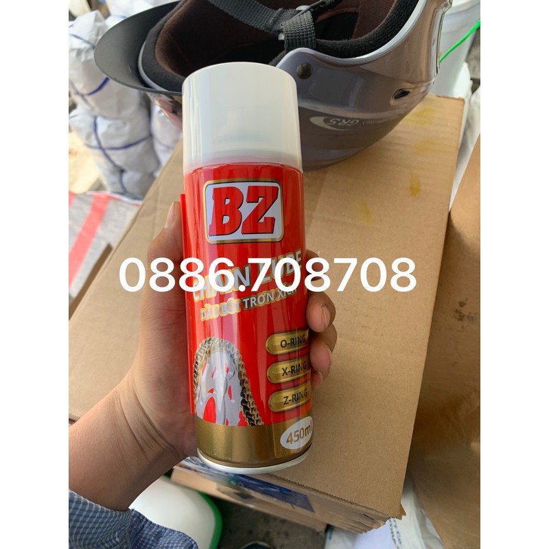 Xịt dưỡng sên Bz 450ml