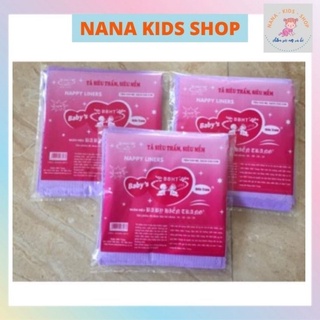 Miếng lót phân xu tím baby hiền trang chống thấm