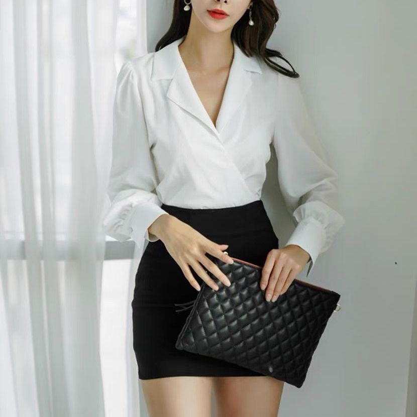 Chân váy ngắn ôm ngang hông chữ A lưng cao mới 2021 | BigBuy360 - bigbuy360.vn