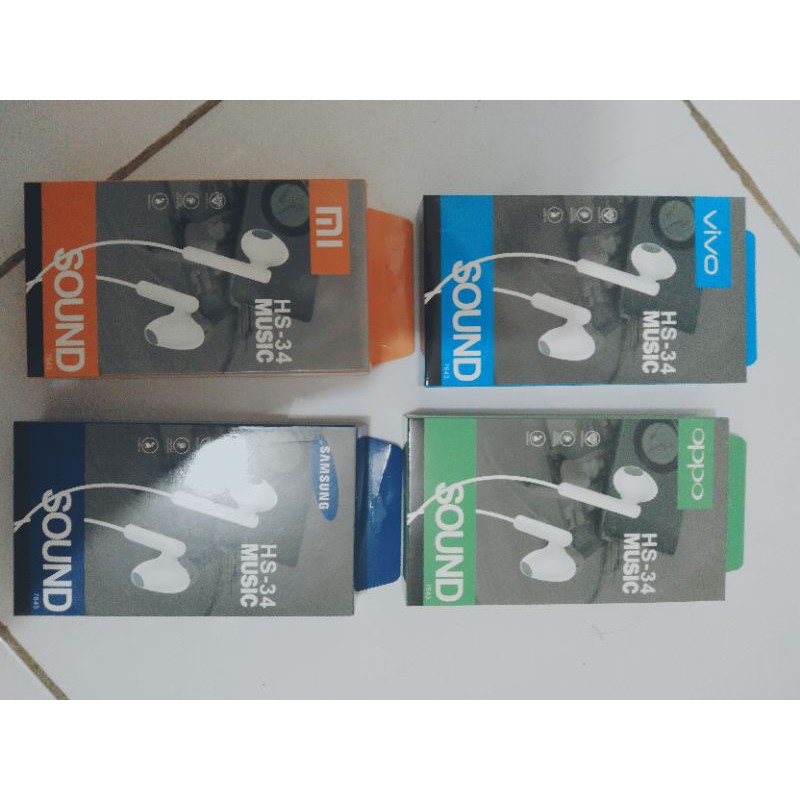 Tai Nghe Nhét Tai Hs 34 Chất Lượng Cao Cho Vivo | BigBuy360 - bigbuy360.vn