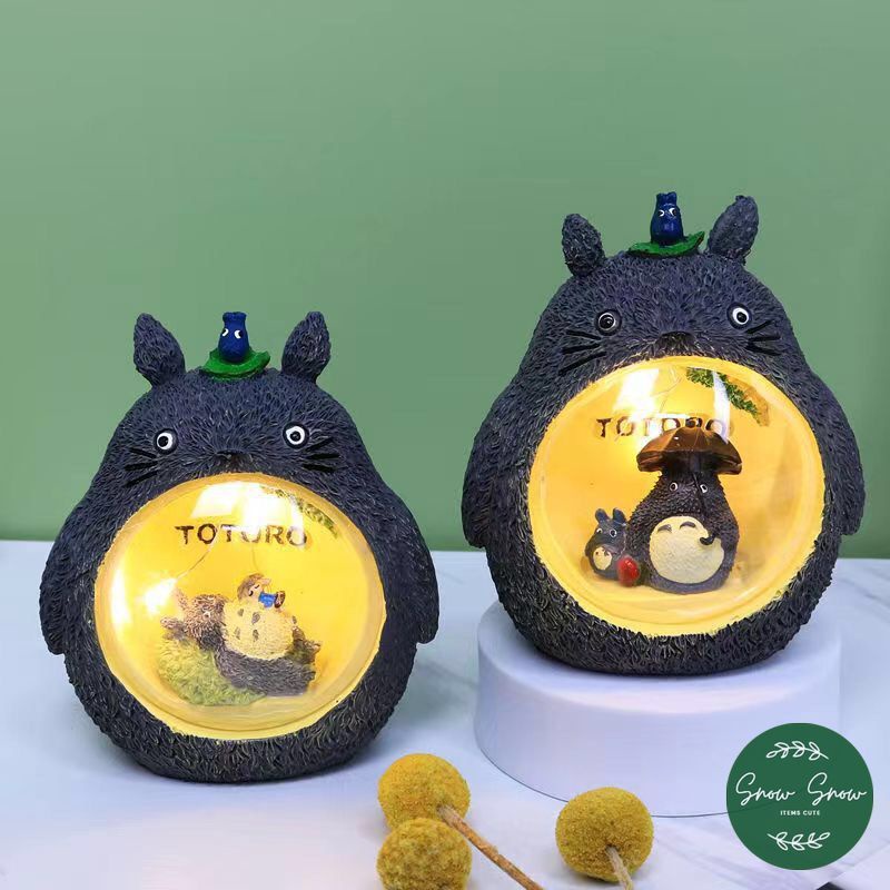 Đèn để bàn - Đèn ngủ hình Totoro đáng yêu có dây đèn led cực xinh dùng làm quà tặng, decor trang trí