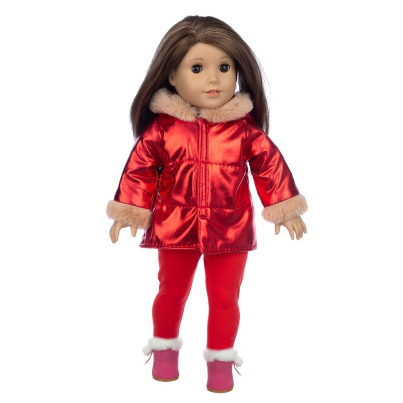 Áo Khoác Phao 10cm 3 94in Thời Trang Dành Cho Búp Bê Đồ Chơi Trẻ Em